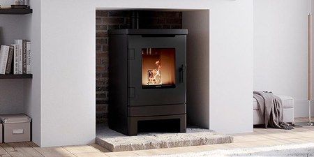 Nordic-Fire Finn met sokkel