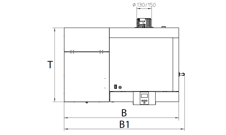 tech 1 maatvoering Blue Burn